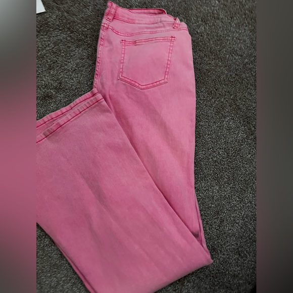 LOW RISE FLARE JEANS - Picture 4 of 5